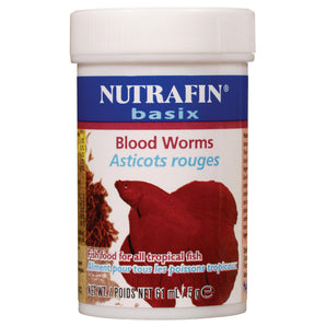 Nutrafin Basix Freeze Dried Red Maggots. Choice of formats.