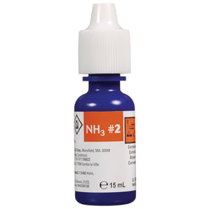 Nutrafin Ammonia Reagent #2 Refill, for freshwater and saltwater. 15 ml