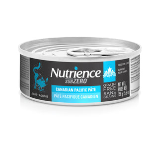 Nutrience Subzero canned adult cat food. Grain-free formula. Choice of flavors.156g