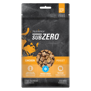 Nutrience Subzero freeze-dried treats for cats. Single Protein Grain Free for Cats, Chicken, 30 g