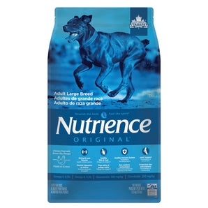 Nourriture sèche pour chiens adultes de grandes races Nutrience Infusion. Repas de poulet et riz brun. 11.5kg