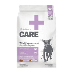 Nutrience Care Pea Control dry dog ​​food. Fresh chicken meal. Choice of formats.