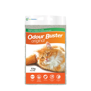 Odor Buster Original clumping litter. Format choice. A transport surcharge is included in the price.