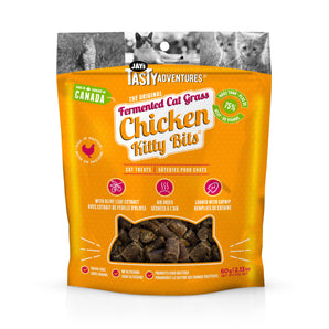 Jay's Kitty Bits fermented cat treats. Chicken protein. 60g.