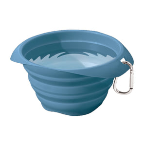 Kurgo's 24 oz collapsible silicone bowl. Choice of colors.