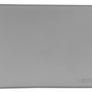 Messy Mutts Silicone Mat with Raised Edges for Dogs and Cats - 16"x12" Gray