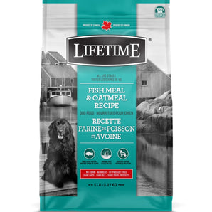 TROUW NUTRITION LIFETIME dry dog ​​food. Fish and oats. Choice of formats.