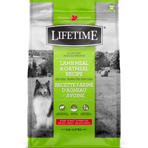 TROUW NUTRITION LIFETIME dry dog ​​food. Lamb and oats. Choice of formats.