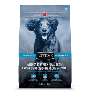 TROUW NUTRITION LIFETIME grain free dog food. Fish. Choice of formats.