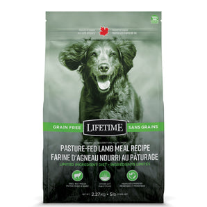TROUW NUTRITION LIFETIME grain free dog food. Lamb. Choice of formats.