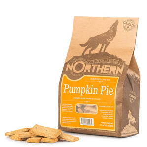 Northern Pumpkin Pie dog treats. Without wheat. Size choice