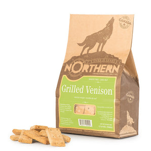 Northern Grilled Venison dog treats. Without wheat. 500g