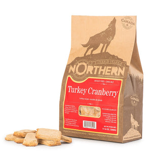 Northern Turkey &amp; Cranberry dog ​​treats. Without wheat. 500g