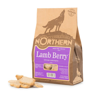 Northern Berry Lamb &amp; Berry Dog Treats. Without wheat. Size choice