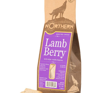 Northern Lamb &amp; Berry Junior Dog Treats. Without wheat. 500g