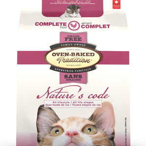 Bio Biscuit Oven-Baked Tradition cat food. Chicken meal. Format choice.