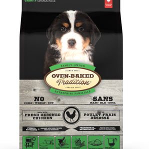Bio Biscuit Oven-Baked Tradition large breed puppy food. Chicken meal 11.34 kg
