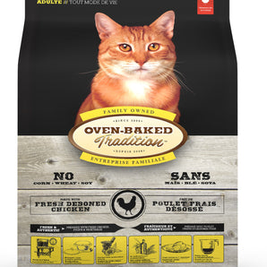 Nourriture pour chats Oven-Baked Tradition de Bio Biscuit. Repas au poulet. Choix de format.