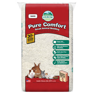 Oxbow Pure Comfort White Rodent Litter. Choice of formats. A transport surcharge is included in the price.