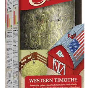 Bottes de foin Oxbow Western Timothy entièrement naturel. Choix de saveurs. 0.992 kg