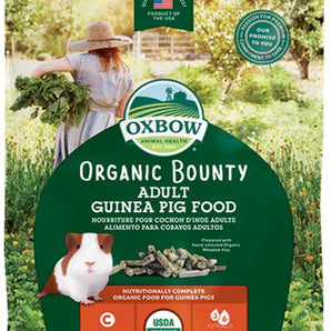 Nourriture organique pour cochons d'Inde adultes Oxbow. 1.36 kg