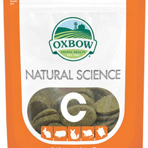 Oxbow Natural Science Vitamin C Rodent Food Supplements.