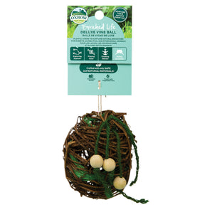 Deluxe Rodent Vine Ball from Oxbow Enriched Life.