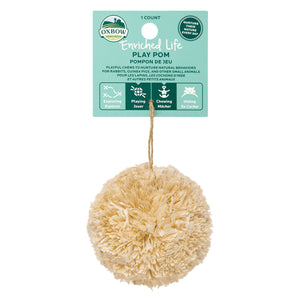 Oxbow Enriched Life Rodent Play Pom Pom.