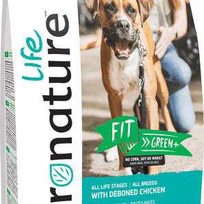 Pronature Life dry dog ​​food. Formula for all breeds and life stages. Boneless chicken recipe. Format choice.
