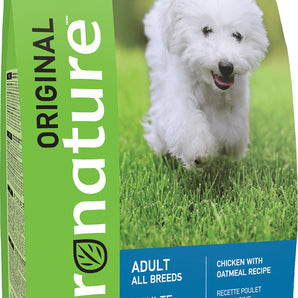 Pronature Original dry food for adult dogs. Chicken recipe with oats. Format choice.
