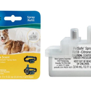 Cartouche de recharge Petsafe Spray Citronelle pour colliers PS16369 et PS16395