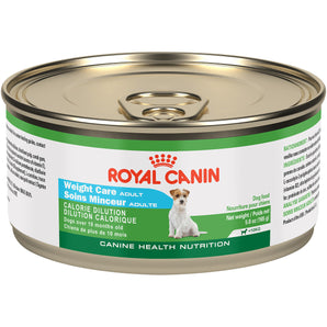 Royal Canin canned food for adult dogs. Care and slimming formula. 165g