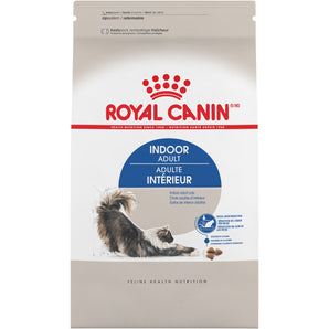 Royal Canin dry food for indoor cats. Format choice.