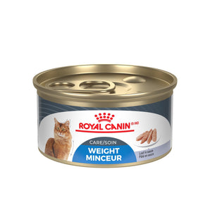 Nourriture en conserve ROYAL CANIN pour chats - Formule soin minceur. Pâté en sauce. Choix de formats.