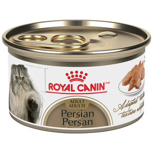 Nourriture en conserve pour chats Persan adultes de Royal Canin. Formule réduction des boules de poils. 85g