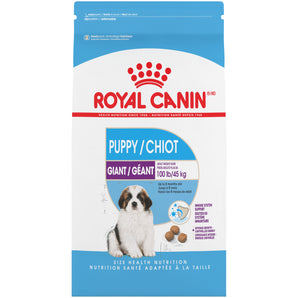 Royal Canin Extra Large Breed Puppy Dry Food. Immune system support formula. Format choice.