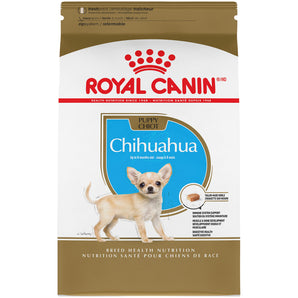 Nourriture sèche pour chiots Chihuahua Royal Canin. Saveur de poulet et riz. 1.10 kg