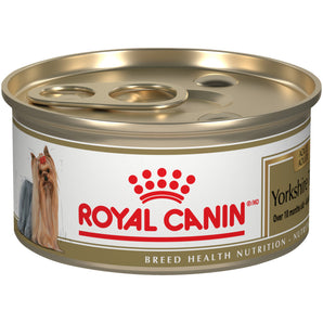 Nourriture en conserve pour chiens adultes Yorkshire Terrier de Royal Canin. 85g.