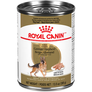 Nourriture en conserve ROYAL CANIN pour chiens de race Berger Allemand. 385 g.