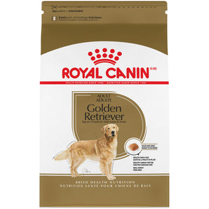 Nourriture sèche pour chiens Golden Retriever Adulte Royal Canin. Formule santé de la peau et du pelage. Choix de format.