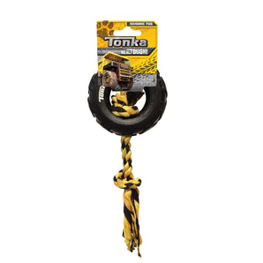 Tonka pull rope with tire, small
