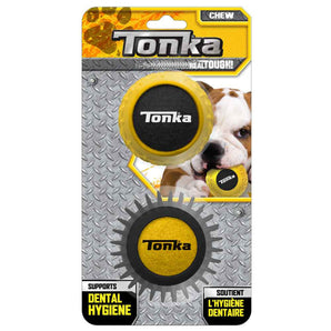 Tonka shielded tennis balls, pack of 2.