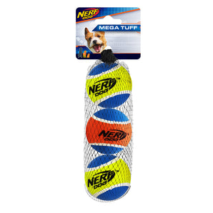 Balles résistantes Nerf Dog, petites, paquet de 3.