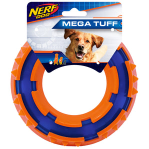 Two-tone ring with Nerf Dog spikes in TPR.