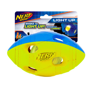 Nerf Dog Hitting Football with LED Bulb, Medium