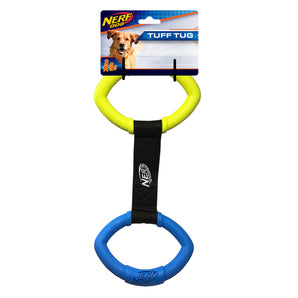 Nerf Dog pull strap with two medium sized rings.