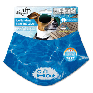 Chill Out All for Paws Frosted Bandana.