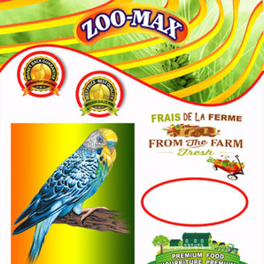 Food for ZOO-MAX parakeets. Maintenance formula. Choice of formats.