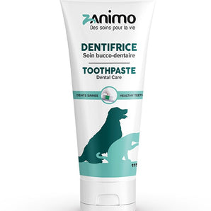 Toothpaste for dogs and cats from Zanimo based on silica. Chicken flavor.