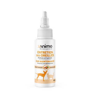 Zanimo EAR care with oil – dirt and earwax. For dogs and cats. Choice of formats.